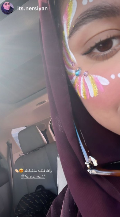 MoonGlow face painting work 4