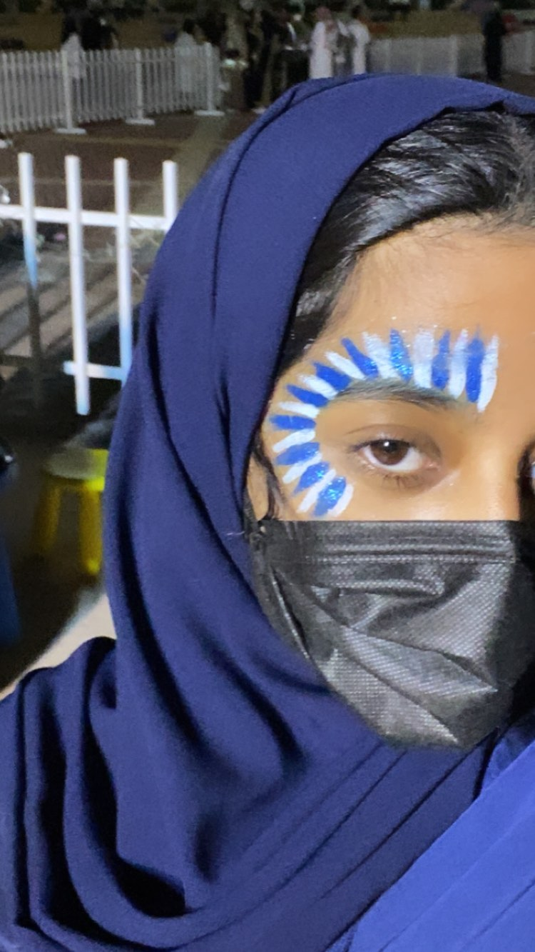 MoonGlow face painting work 1