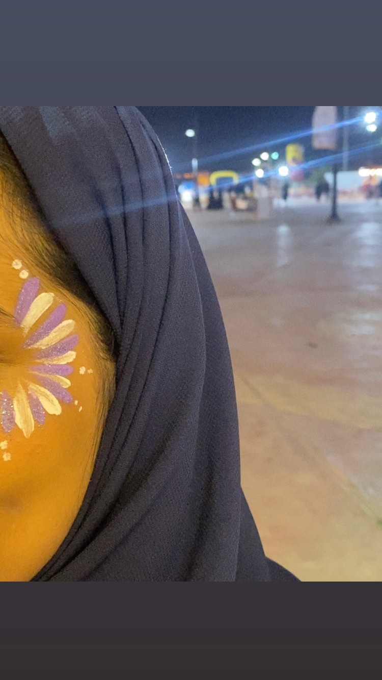 MoonGlow face painting work 3